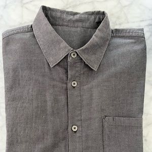 Mens Lululemon Masons Peak Long Sleeve Button Down.
